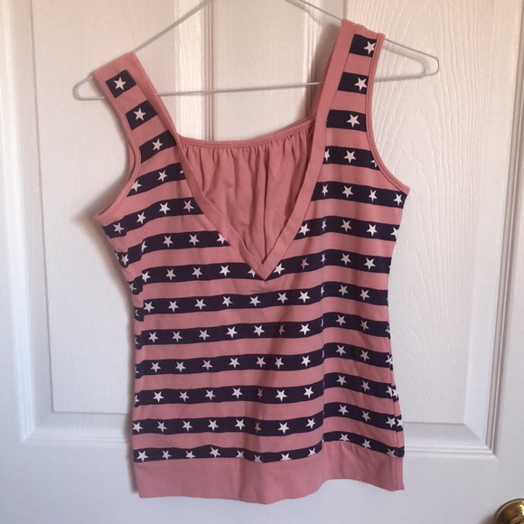 Cute pink tank top with stars ⭐️ - Picture 2 of 4